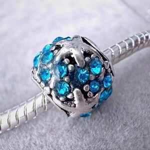 Blue Starfish Ocean Beach Charm‎ fits PANDORA